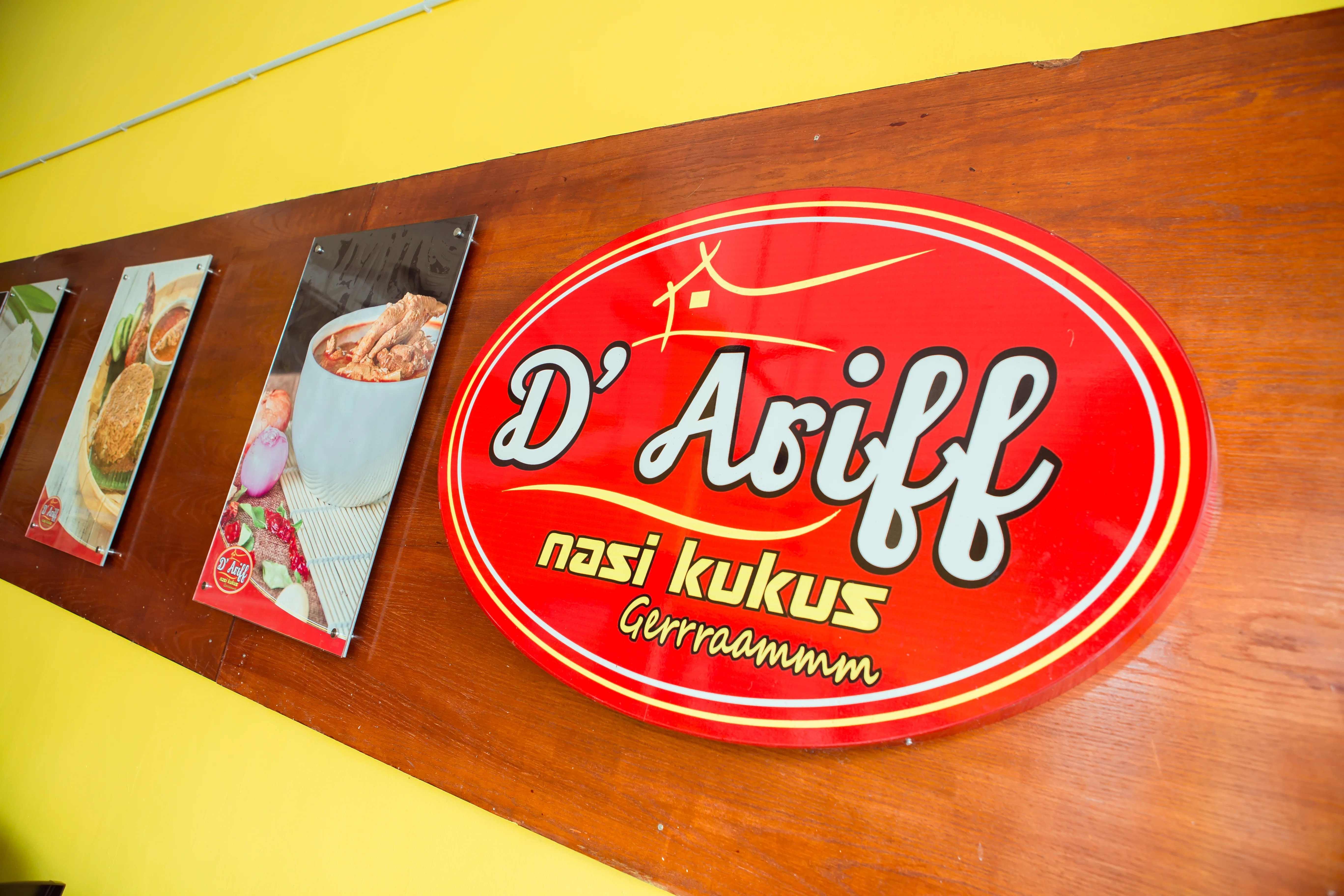 D'Ariff Nasi Kukus Gerrraammm